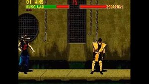 Sega Mega Drive 2 (Smd) 16-bit Mortal Kombat 2 All Babality and Friendship