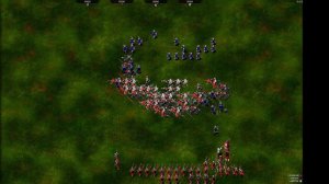 Крестьянин даёт сражение врагам.