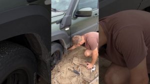 как я застрял на ниве.