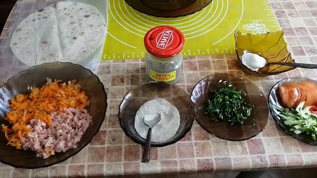 ЕДИМ И ХУДЕЕМ ! 4 БЛЮДА ИЗ ЛАВАША ! ПИЦЦА ,САМСА , ЧЕБУРЕКИ ,ТРУБОЧКИ !ХУДЕЕМ  ВКУСНО !ЧАСТЬ № 57 !