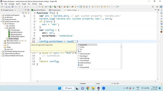 How to Replace the Hard-Coded values using Json | Karate API Testing #automationtester #apitesting