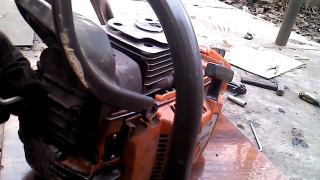 Ремонт бензопилы Husqvarna 365 (часть 1 разборка)