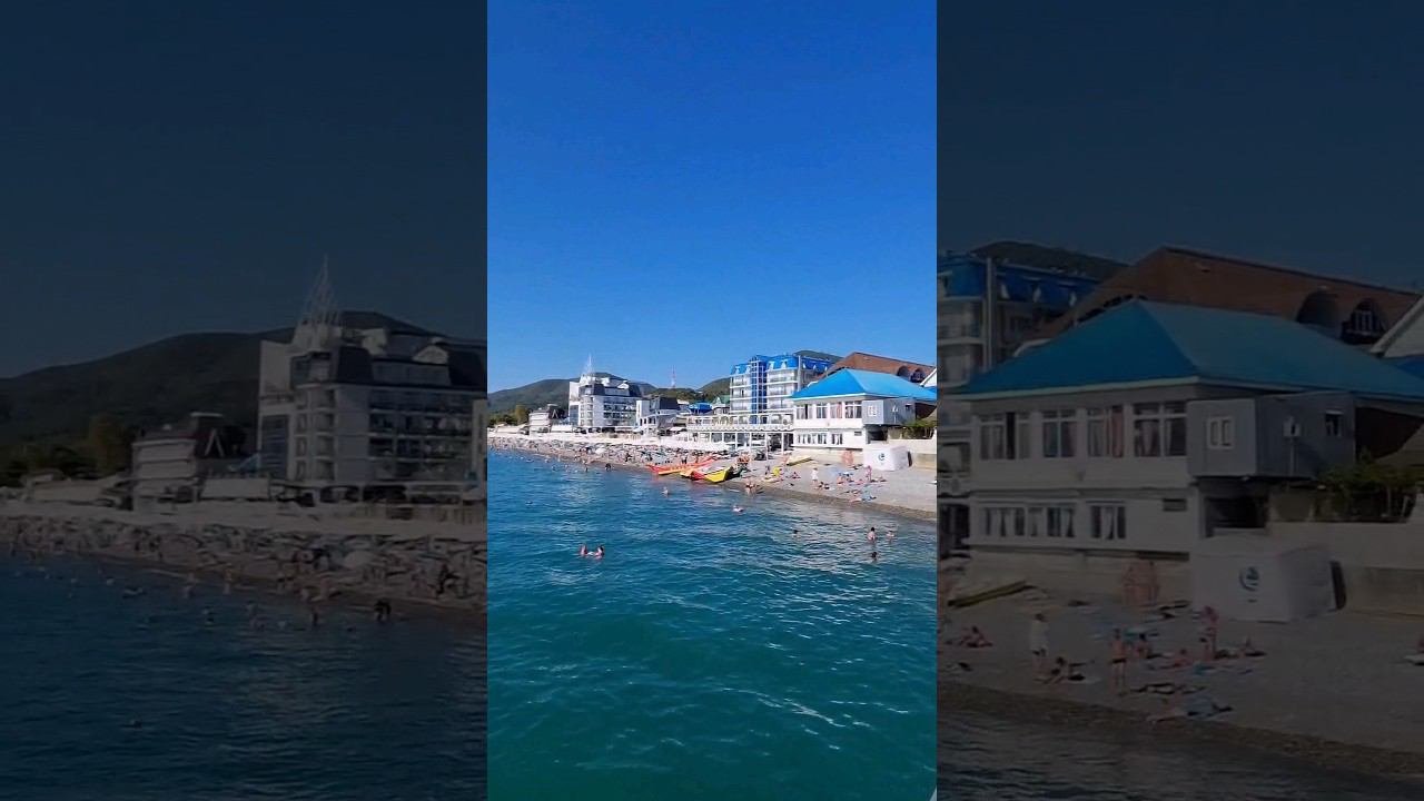 Бархатный сезон в Сочи Лазаревское 2023 #недвижимостьсочи #апартаментывсочи #жизньнаморе
