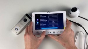 Подключение и обзор меню проводного видеодомофона FHD PS-715DP-FHD