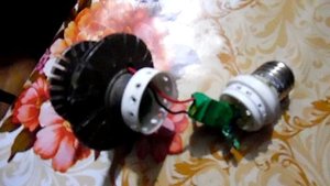 Устранение моргания светодиодной лампы после выключения