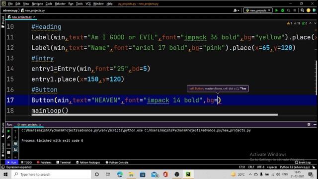 Create Instagram Reels Filter GUI Using Python - Am I Good or Evil