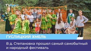 В д. Степановка прошел самый самобытный и народный фестиваль «Гуслицкий Хмель»