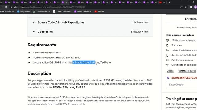 GET FREE UDEMY COUPON CODE | FREE ONLINE COURSES WITH FREE CERTIFICATE | FREE ALL UDEMY COURSE смотреть онлайн