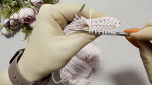 Школа вязания. Учимся вязать «с нуля». Урок Второй. Изнаночные петли. Лицевая и платочная гладь.