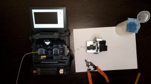 Сварка оптоволокна на аппарате Ilsintech SWIFT K33 с универсальными держателями