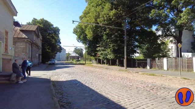 Это тоже #Рига. Улица Маскавас Maskavas iela между двумя мостами