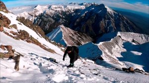 Бурятия Аршан Восхождение на Пик Трехглавая Южная 2514м. Убегаю от бури.