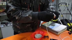 Как намотать пружину стартера мотокосы .