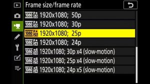 Nikon Z6 II Best Settings | Nikon Z6 II Videography Settings | Z6 II Movie Frame Rate Settings |