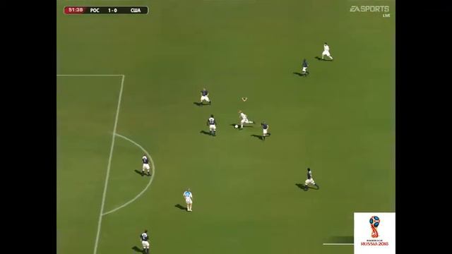 Fifa 2005 Россия США Дзюба забивает головой голы [видео] смотреть онлайн