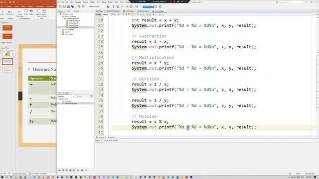 4. Java Course Lecture 4 Arithmetic Operators and Precedence смотреть онлайн