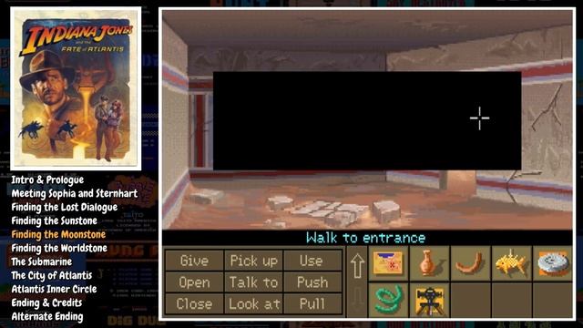 Complete walkthrough of LucasArts' Indiana Jones and the Fate of Atlantis (Storyline with Sophia)
