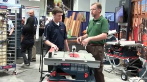 Bosch REAXX Table Saw - AWFS 2015