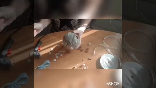 Винтажный шарик своими руками. смотреть онлайн