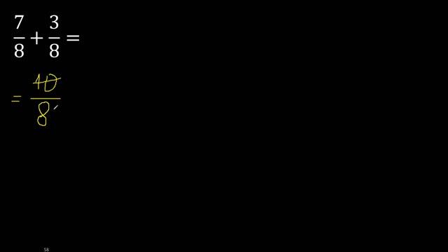 7/8 mas 3/8 , suma de fracciones homogeneas 7/8+3/8 . mismo denominador смотреть онлайн