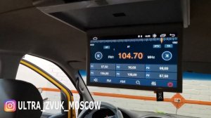 Hyundai H1 Starex - магнитола 2din, потолочный монитор и камера заднего вида