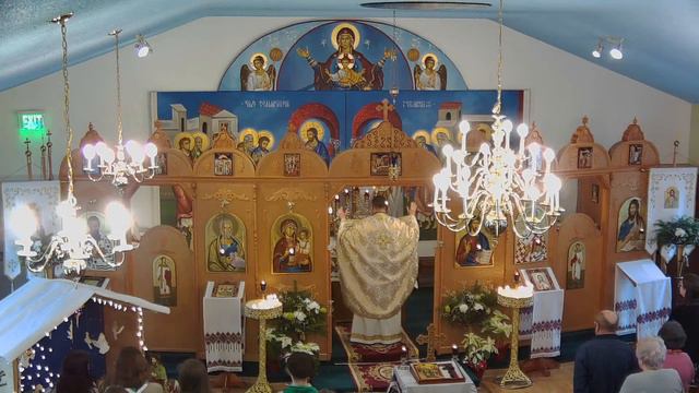 Воскресний молебень та Божественна Літургія / Resuraction moleben and Divine Liturgy - 01/15/2023 смотреть онлайн