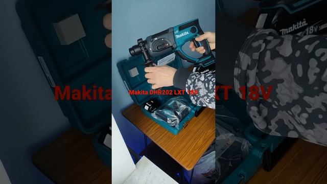 аккумуляторный перфоратор MAKITA DHR202. аккумуляторная система lxt 18вольт.