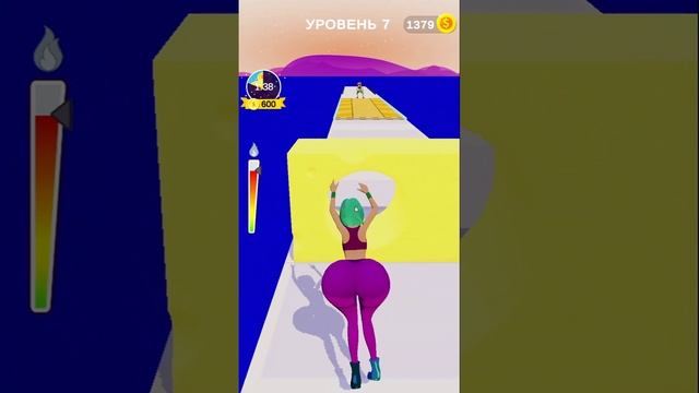 Фитоняшки и Тверк игра ур 7 / Fitonyashki and Twerk For Free game level. 7