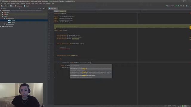 Intermediate Java Tutorials Introduction to Sockets Part 1 смотреть онлайн