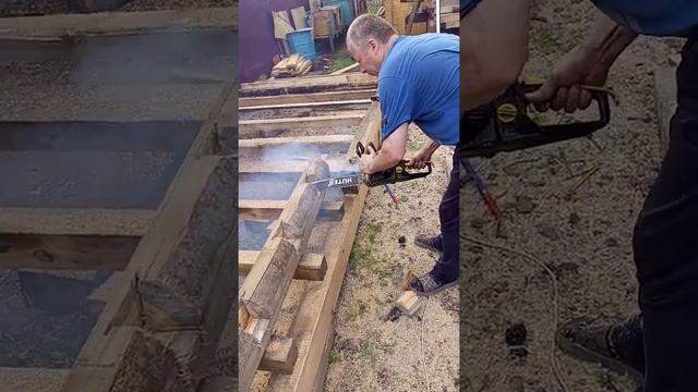 начинаю строить баню смотреть онлайн