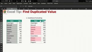 [THAI] Excel Tip: ค้นหาค่าซ้ำใน Excel | Find Duplicate Values