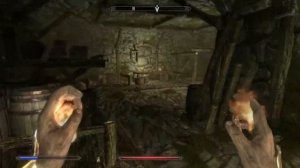 TES V Skyrim(прохождение)#1 Начало МАГ в деле