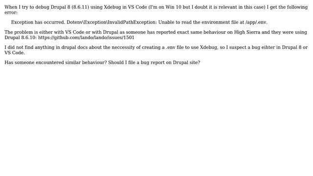 Drupal: How do I debug with Xdebug in Visual Studio Code? смотреть онлайн