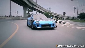 Обзор / Mazda RX7-Роторный двигатель.