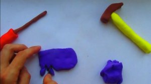 Инструменты для детей своими руками.Поделки из легкого пластилина  для детей