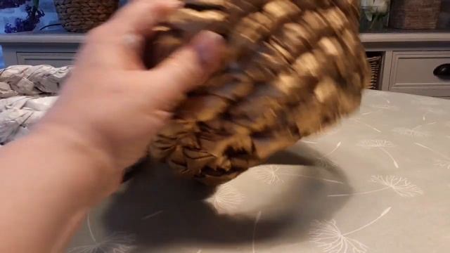 плетеное  КАШПО  своими руками из БУМАГИ