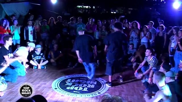 TOPROCK NIGHT 2014 Новосибирск .1/16 Bizon vs Maugli смотреть онлайн