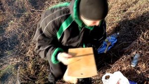 МЯСО ДИКОГО КАБАНА В КАЗАНЕ НА КОСТРЕ