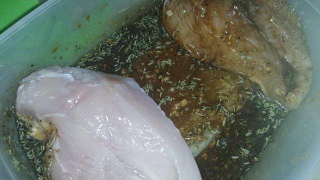 Куриные грудки запеченные сочные