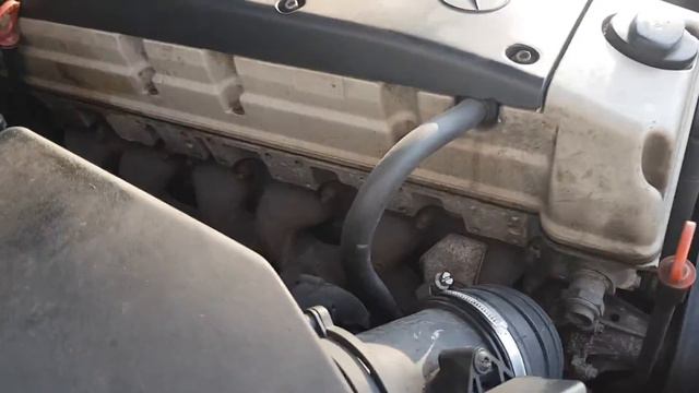 W210 работа мотора 3.0TD OM606.962