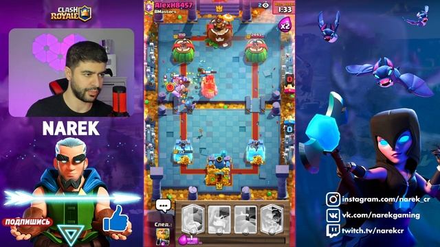 СУПЕР ГРИБ КОЛОДА ДЛЯ ТОПА ! ▶ CLASH ROYALE смотреть онлайн