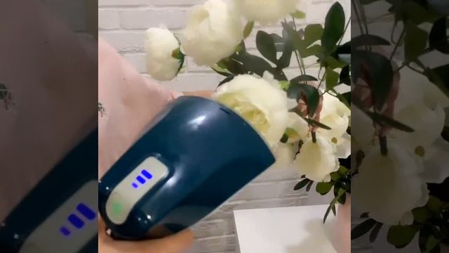 Искусственные цветы. Пионы белые.