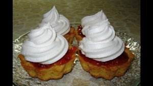 Корзиночки с белково-заварным кремом