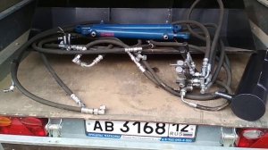 Самодельный кун на минитрактор Уралец 220