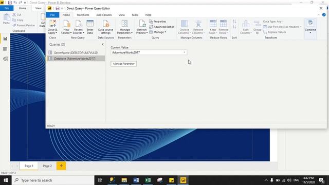 13 - Change Database & Server name dynamically using Query Parameters in Power Bi