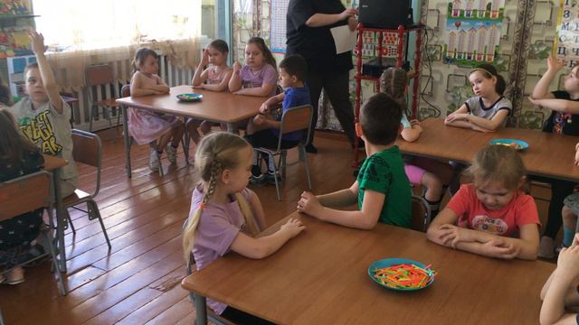 занятие в подготовительной группе