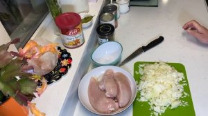КАК ПРИГОТОВИТЬ КУРИЦУ В СОУСЕ КАРРИ ? EASY TASTY CHICKEN CURRY ?@Amond