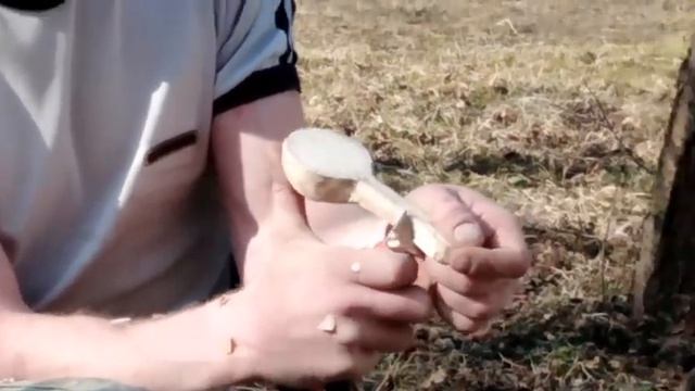 Мастер Класс. Вырезаем ложку из дерева