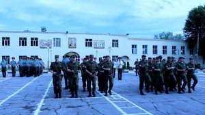 Открытие 6 ВМ, исполнение песни про внутренние войска