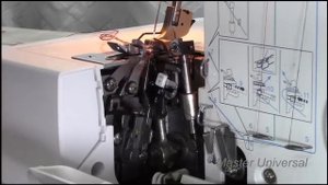 Оверлок Brother 1034 D. Выбор и настройка рзновидностей строчек. Видео №33.